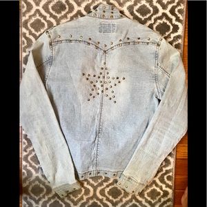 Super unique WAYNE ROGERS ⭐️ Denim Jacket
